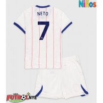 Camiseta Chelsea Pedro Neto #7 Tercera Equipación para niños 2026-27 manga corta (+ pantalones cortos)